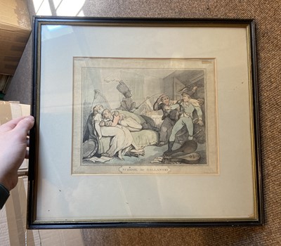 Lot 236 - Rowlandson (Thomas). A Set of Eight Caricatures Based on Education, circa 1805