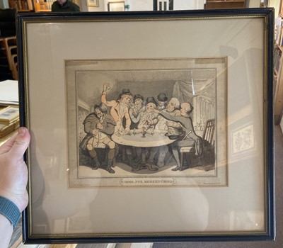 Lot 236 - Rowlandson (Thomas). A Set of Eight Caricatures Based on Education, circa 1805