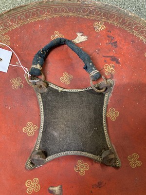 Lot 188 - Indo Persian. An Indian leather shield (dhal), 19th century