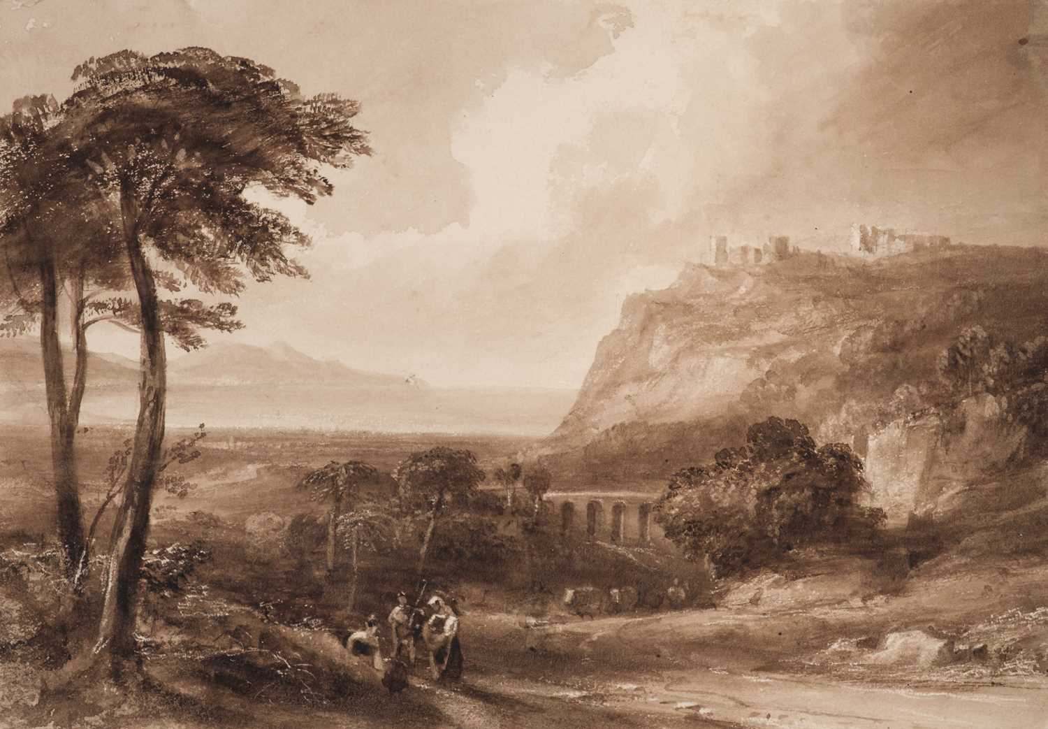Lot 139 - Liddell (George Augustus Frederick, 1812-1888). Classical Figures in a Landscape, circa 1833