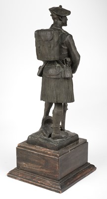 Lot 301 - Paulin (George Henry, 1888-1962). A soldier of the 51st Highland Division, 1924, a fine bronze statue
