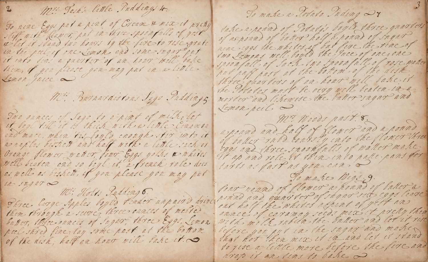 Lot 209 - Blencowe (Anne, née Wallis; 1656-1718), Manuscript Cookery Receipts Book of Lady Anne Blencowe