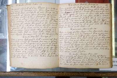 Lot 209 - Blencowe (Anne, née Wallis; 1656-1718), Manuscript Cookery Receipts Book of Lady Anne Blencowe