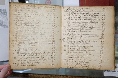 Lot 209 - Blencowe (Anne, née Wallis; 1656-1718), Manuscript Cookery Receipts Book of Lady Anne Blencowe