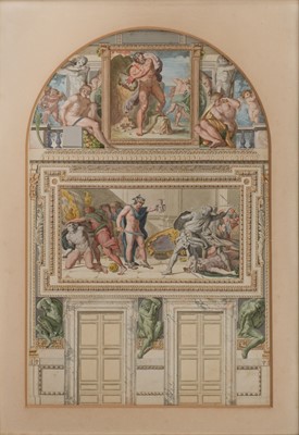 Lot 45 - Volpato (Giovanni). Veduta della Galleria dipinta da Annibale Carracci..., 1777