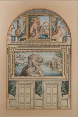Lot 45 - Volpato (Giovanni). Veduta della Galleria dipinta da Annibale Carracci..., 1777