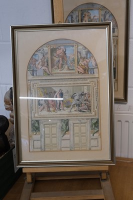 Lot 45 - Volpato (Giovanni). Veduta della Galleria dipinta da Annibale Carracci..., 1777