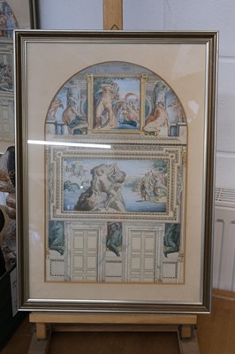 Lot 45 - Volpato (Giovanni). Veduta della Galleria dipinta da Annibale Carracci..., 1777