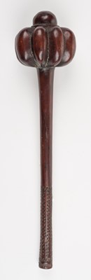 Lot 489 - Tribal Art. A Fijian war club (Ula)
