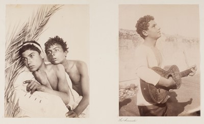 Lot 31 - Middle East, North Africa & Eastern Europe. A group of 4 photograph albums, c. 1890