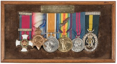 Lot 669 - WWI Medals. Colonel F. Middleton, D.S.O., M.I.D., T.D., Royal Field Artillery