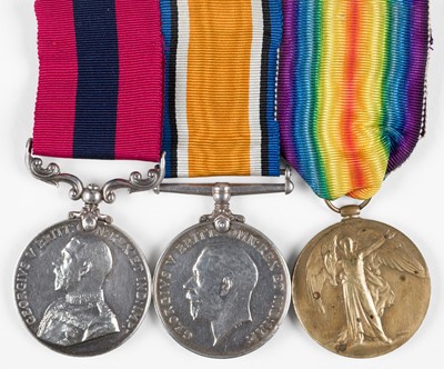 Lot 665 - WWI Medals. 1918 East Africa D.C.M. group to Signaller A. Westwood, South African Rifles