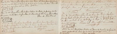 Lot 252 - Manuscript Account Book for Thomas Lihou of St. Peter Port, Guernsey, circa 1782-1820