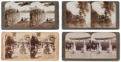 Lot 146 - Japan. A complete set of stereoviews, published by Underwood & Underwood, c. 1904