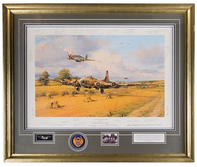 Lot 329 - Taylor (Robert). Out of Fuel, and Safely Home, limited edition colour print numbered 34/125