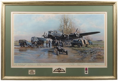 Lot 321 - Shepherd (David). Winter of '43, Somewhere in England, limited edition colour print