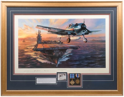 Lot 332 - Trudgian (Nicolas). Scramble for the Marinanas, limited edition colour print