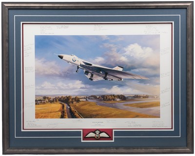 Lot 338 - Trudgian (Nicolas). Vulcan Thunder, limited edition colour print