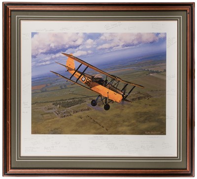 Lot 343 - Woodcock (Keith). 'Legendary Trainer, limited edition colour print