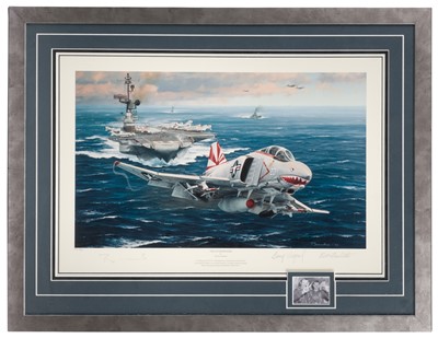 Lot 319 - Saunders (Anthony). The Sundowners, limited edition colour print and two others