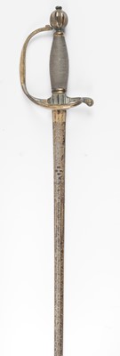 Lot 531 - Sword. A French smallsword, 18th century