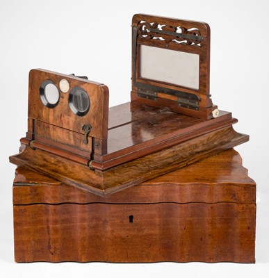 Lot 157 - Stereographoscopes. Two stereographoscopes by Negretti & Zambra, c. 1870