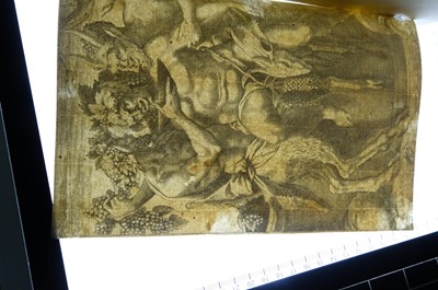 Lot 20 - Boyvin (René, circa 1525-1598 or 1625/26). Silenus with two Satyrs..., circa 1540-1560