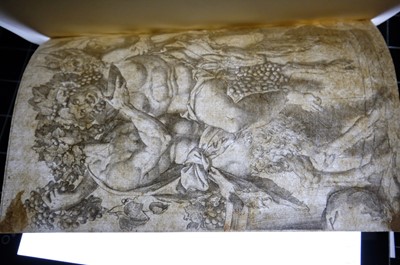 Lot 20 - Boyvin (René, circa 1525-1598 or 1625/26). Silenus with two Satyrs..., circa 1540-1560