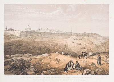 Lot 38 - Mrs. Ferdinand Christian Ewald. Jerusalem and the Holy Land..., 1854