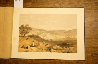 Lot 38 - Mrs. Ferdinand Christian Ewald. Jerusalem and the Holy Land..., 1854