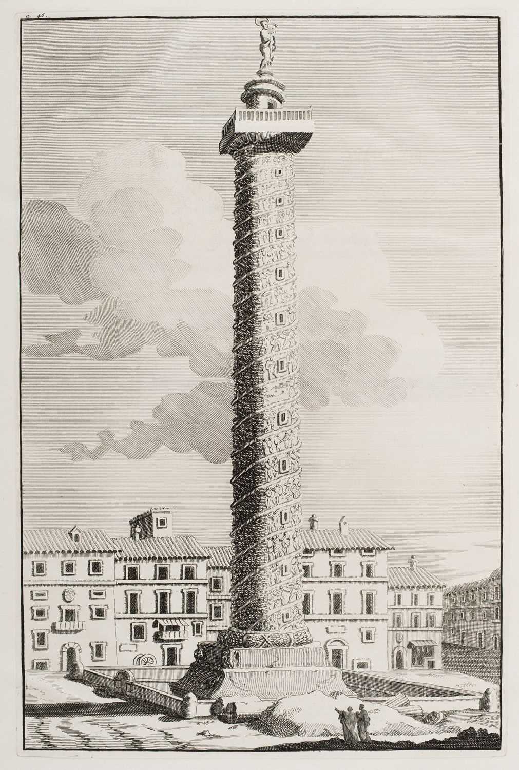 Lot 40 - Overbeke (Bonaventure van). Les Restes de l'Ancienne Rome, vols I-II, 1709