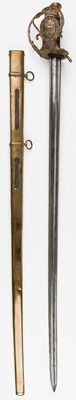 Lot 534 - Sword. A George III Household Cavalry officer's full dress sword, circa 1814