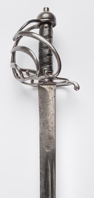 Lot 530 - Sword. A fine George III Dragoon officer's sword by S & G Harvey, circa 1780