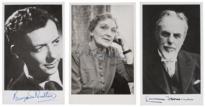 Lot 271 - Britten (Benjamin, 1913-1976). Signed Photograph, ‘Benjamin Britten’, c. 1950s
