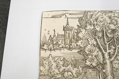 Lot 13 - Attributed to Hans Baldung Grien (1484/85-1545). Danse Macabre, circa 1514, woodcut
