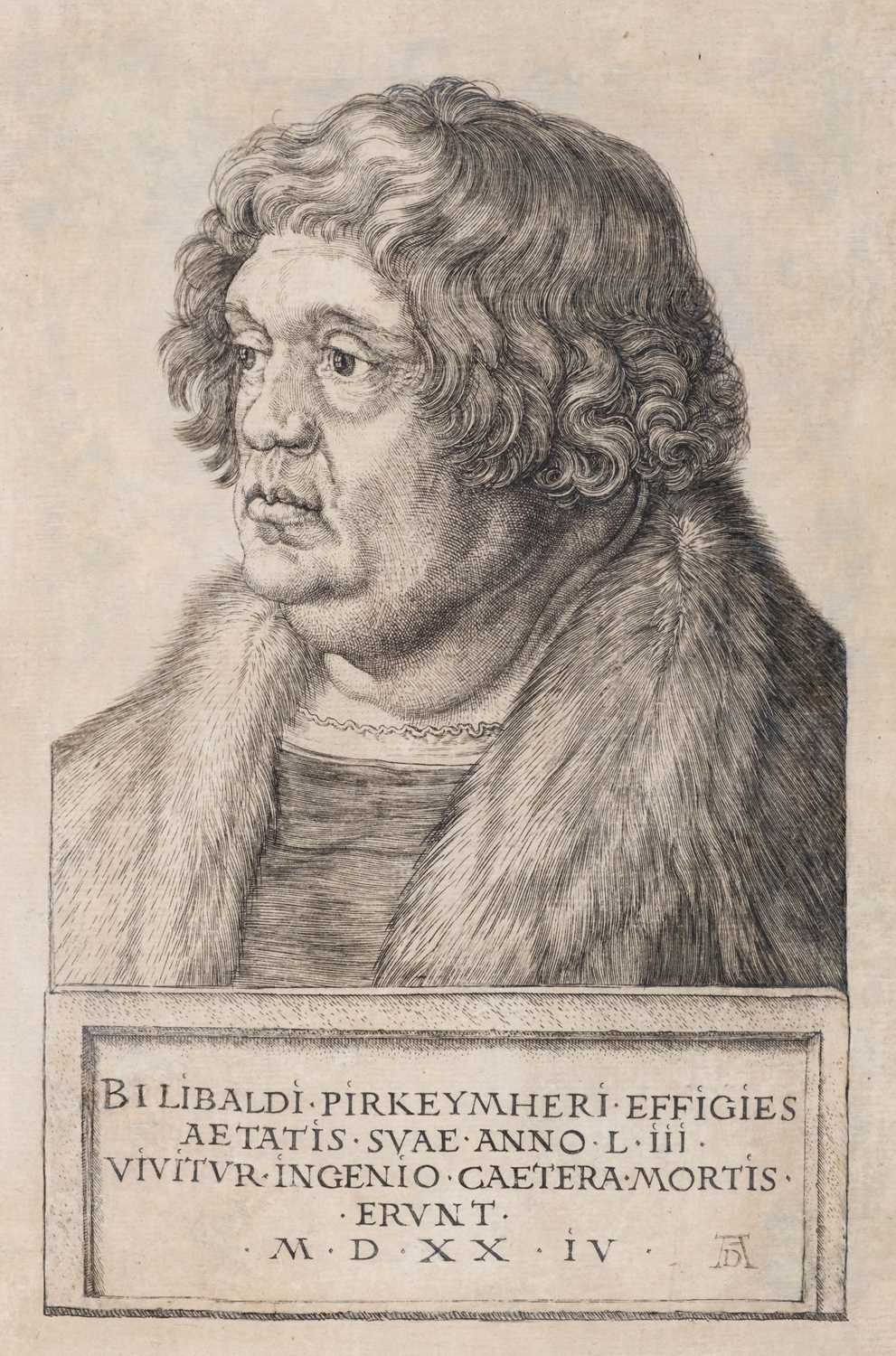 Lot 17 - Durer (Albrecht, 1471-1528). Willibald Pirckheimer, 1524