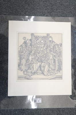 Lot 2 - Wolgemuth (Michael, 1434-1519). Frederick III and Pius II, 1493