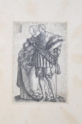 Lot 1 - Aldegrever (Heinrich, circa 1502-1555/61). Absalom Inviting David for a Feast..., 1540