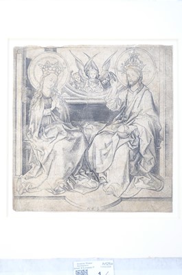 Lot 1 - Aldegrever (Heinrich, circa 1502-1555/61). Absalom Inviting David for a Feast..., 1540