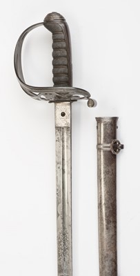 Lot 526 - Sword. A British 1827 Pattern St George's Rifles Officers Sword