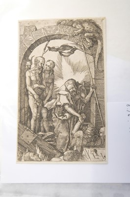 Lot 21 - Ladenspelder (Johann, 1512 - circa 1561). Adam and Eve, after Albrecht Dürer, circa 1550, and others