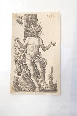 Lot 21 - Ladenspelder (Johann, 1512 - circa 1561). Adam and Eve, after Albrecht Dürer, circa 1550, and others
