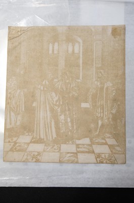 Lot 21 - Ladenspelder (Johann, 1512 - circa 1561). Adam and Eve, after Albrecht Dürer, circa 1550, and others