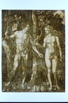 Lot 21 - Ladenspelder (Johann, 1512 - circa 1561). Adam and Eve, after Albrecht Dürer, circa 1550, and others