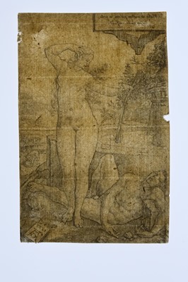 Lot 21 - Ladenspelder (Johann, 1512 - circa 1561). Adam and Eve, after Albrecht Dürer, circa 1550, and others