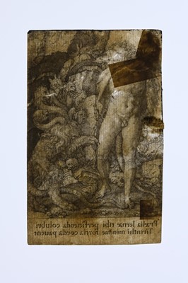 Lot 21 - Ladenspelder (Johann, 1512 - circa 1561). Adam and Eve, after Albrecht Dürer, circa 1550, and others