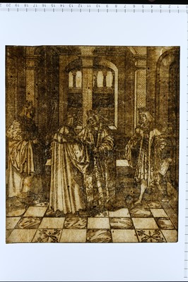 Lot 21 - Ladenspelder (Johann, 1512 - circa 1561). Adam and Eve, after Albrecht Dürer, circa 1550, and others
