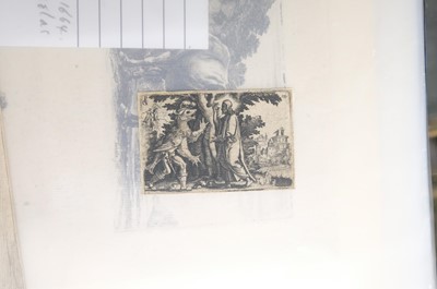 Lot 46 - Pencz (Georg, circa 1500-1550). Christ Tempted by the Devil in the Desert, from the series The Life of Christ