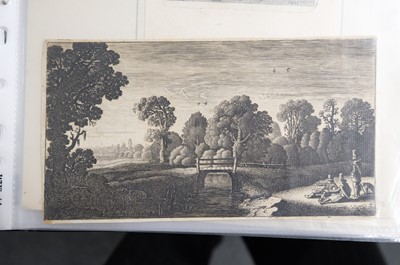 Lot 46 - Pencz (Georg, circa 1500-1550). Christ Tempted by the Devil in the Desert, from the series The Life of Christ