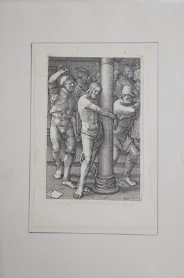 Lot 46 - Pencz (Georg, circa 1500-1550). Christ Tempted by the Devil in the Desert, from the series The Life of Christ